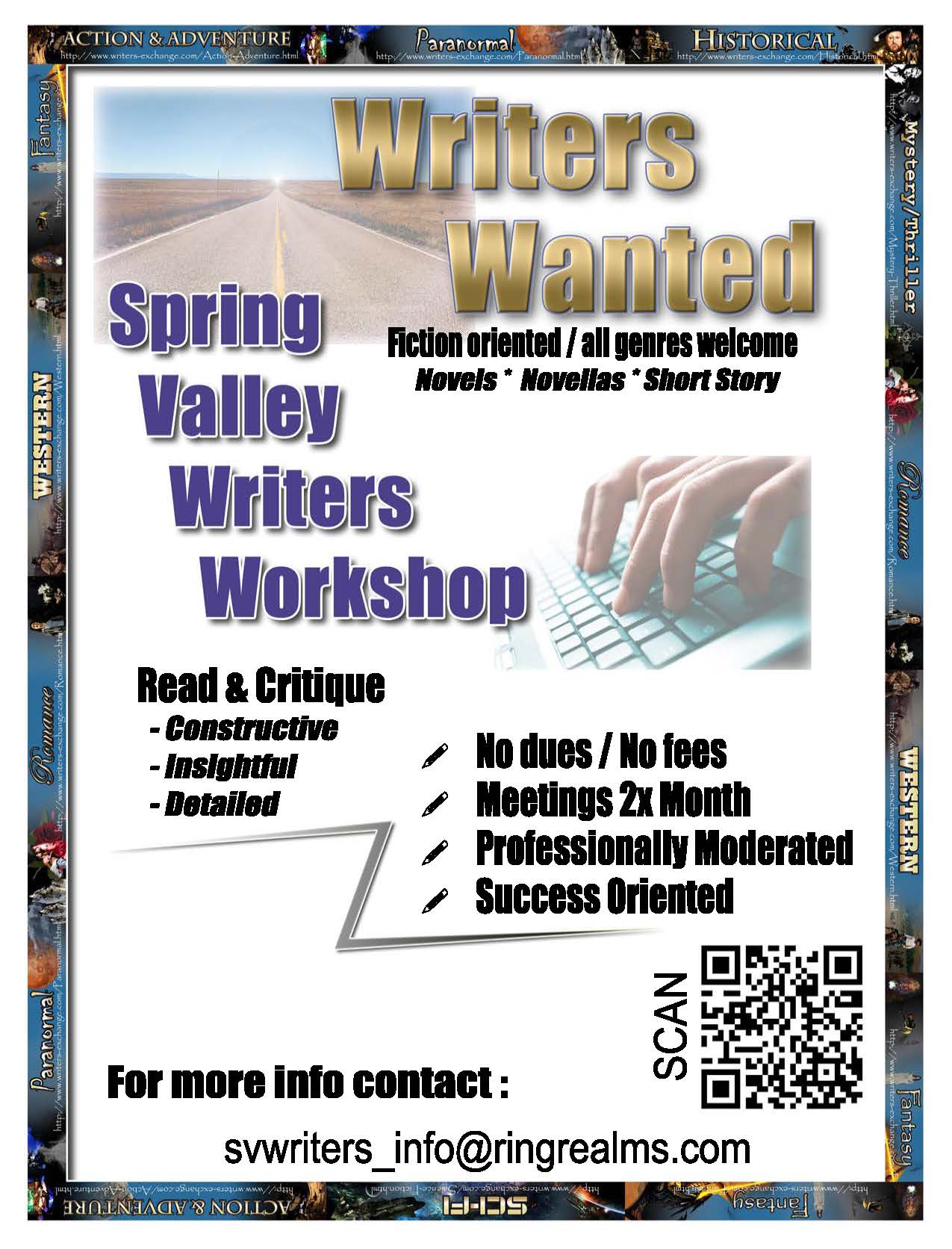 workshop flyer color