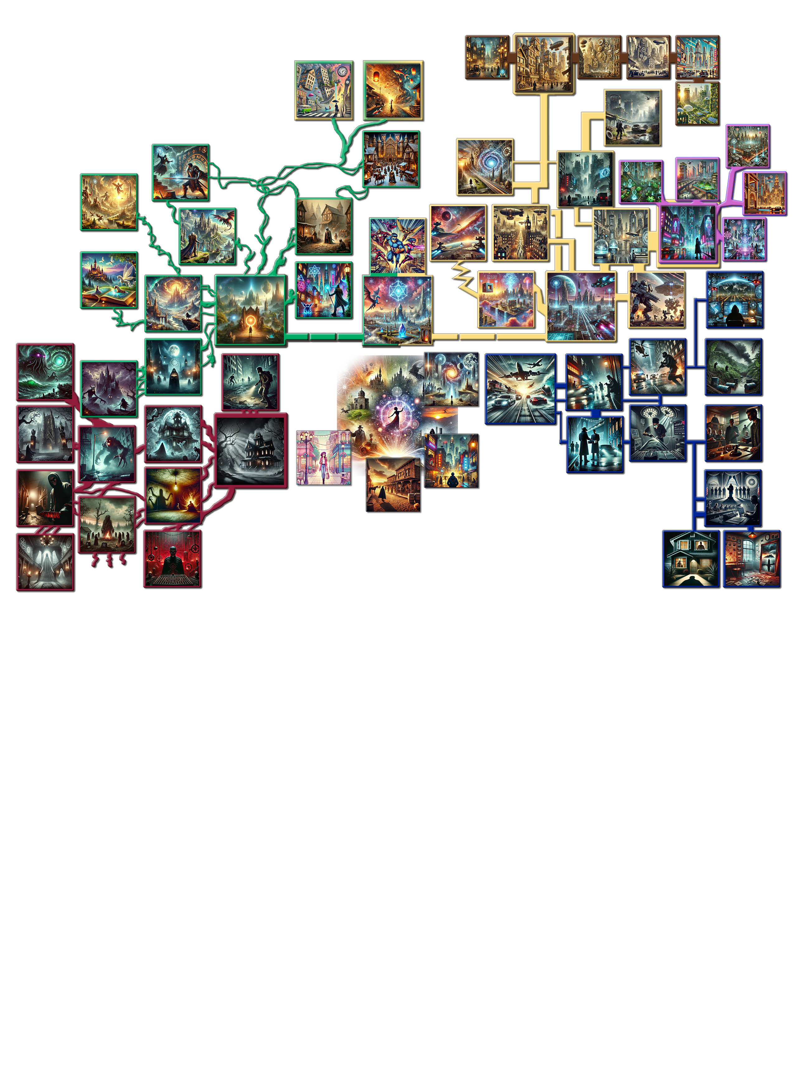 Genre map preview tile